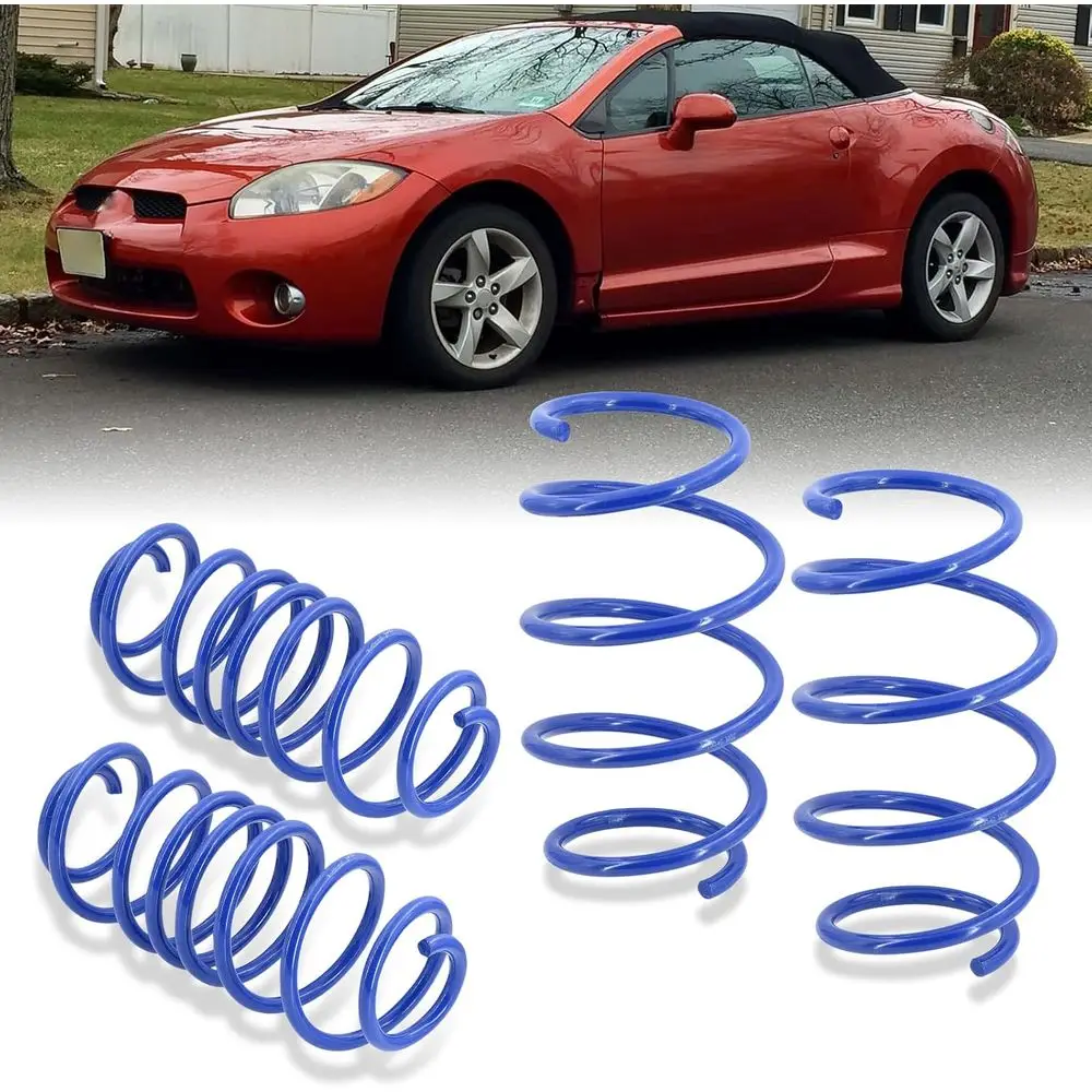 

Комплект заниженных пружин для Mitsubishi Eclipse 4G 2006-2012, задняя подвеска для улучшения ходовых качеств, JDM койловеры