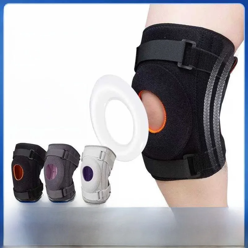 open-ended-knee-pads-patellar-tendon-belt-jump-rope-basketball-squat-spring-support-compression-wrap-running-sports-knee-pads