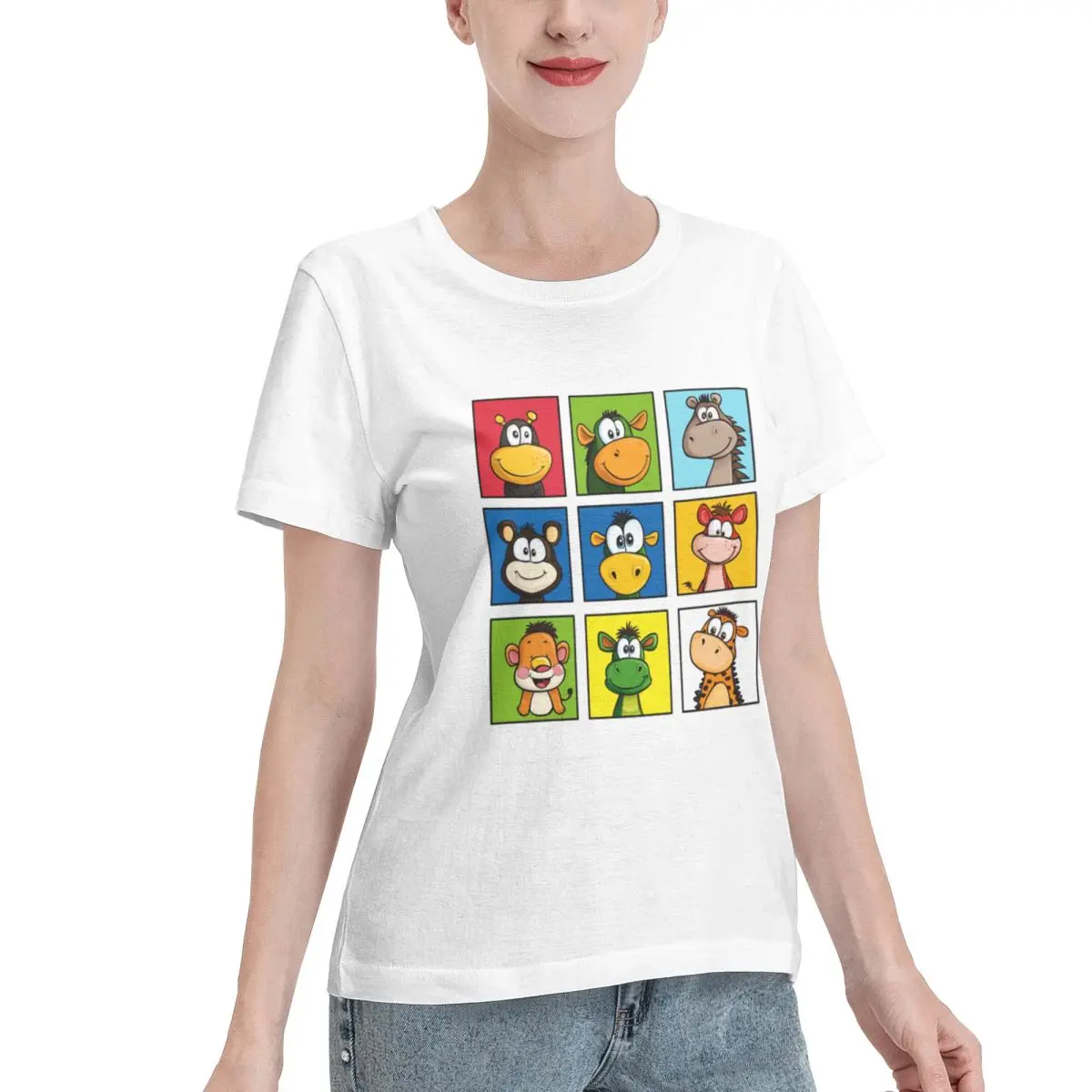 Bargain Price The Lineup Women's T-shirt Urban Plain Cotton Top