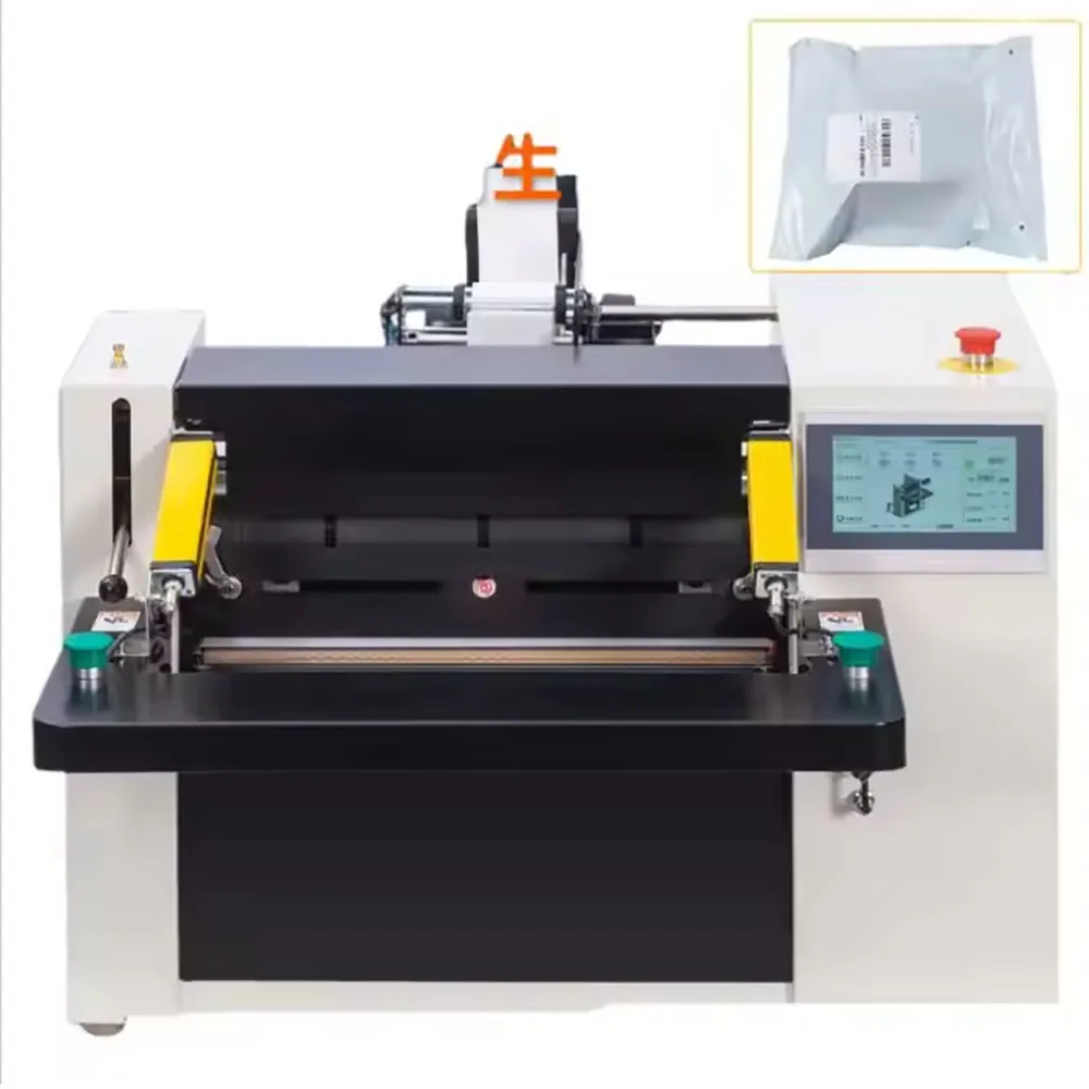 New Arrival Automatic Bagging Packing Packaging Machine for Auto Express Mailing Bags E-commerce Pe Mailer Bags