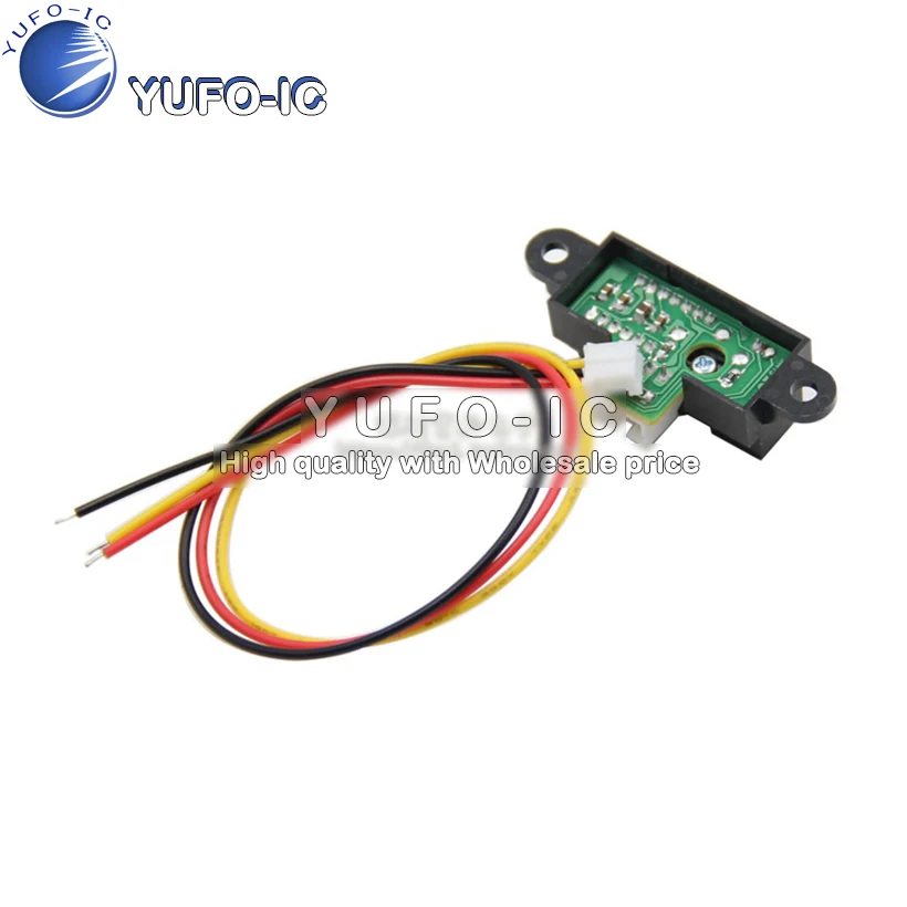 2Y0A21 GP2Y0A21YK0F Infrared Ranging Sensor GP2D12 Distance Detection 10-80cm Belt Line