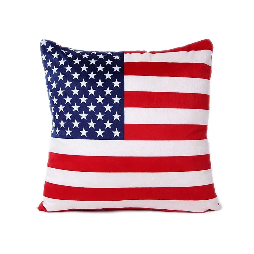 Flag Pillow Case Pillow Case  Hot Sales Pillowslip  NEW America National Flag