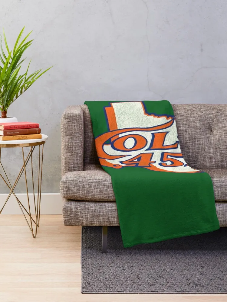 Houston Colt 45S Throw Blanket Decorative Sofas Loose Bed covers Blankets