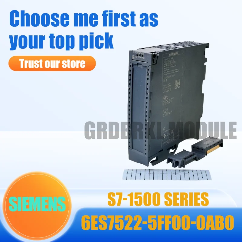 

New Original SIEMENS 6ES7522-5FF00-0AB0 6ES7522-5EH00-0AB0 SIMATIC S7-1500 Digital Output Module