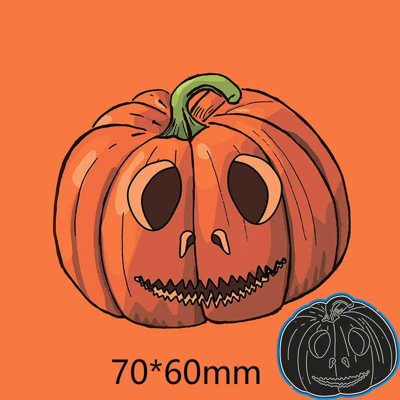 Halloween dynia metalowe matryce do wycinania matryce do wycinania papier do scrapbookingu nóż rzemieślniczy forma ostrze dziurkacz szablon szablony