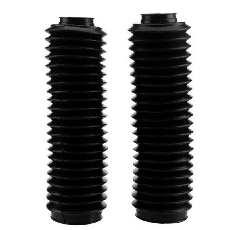 1 Pair Motorcycle Front Fork Rubber Gaiters Boots Motorbike Shock Protection Cover For HONDA CRF150F XL250 Kawasaki XG250 XT225
