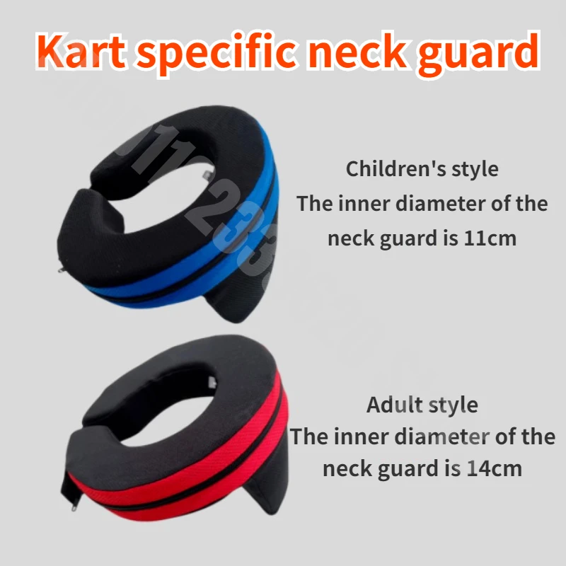 Kart Neck Protection Racing Safety Equipment Protective Gear for Children and Adults Neck Protection Outdoor Off-road