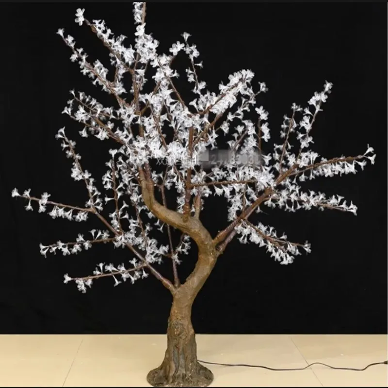 

Outdoor Use 2M Height Led Cherry Blossom Tree Light Waterproof Christmas Tree Lamp 110VAC 220VA Rainproof Drop Shipping