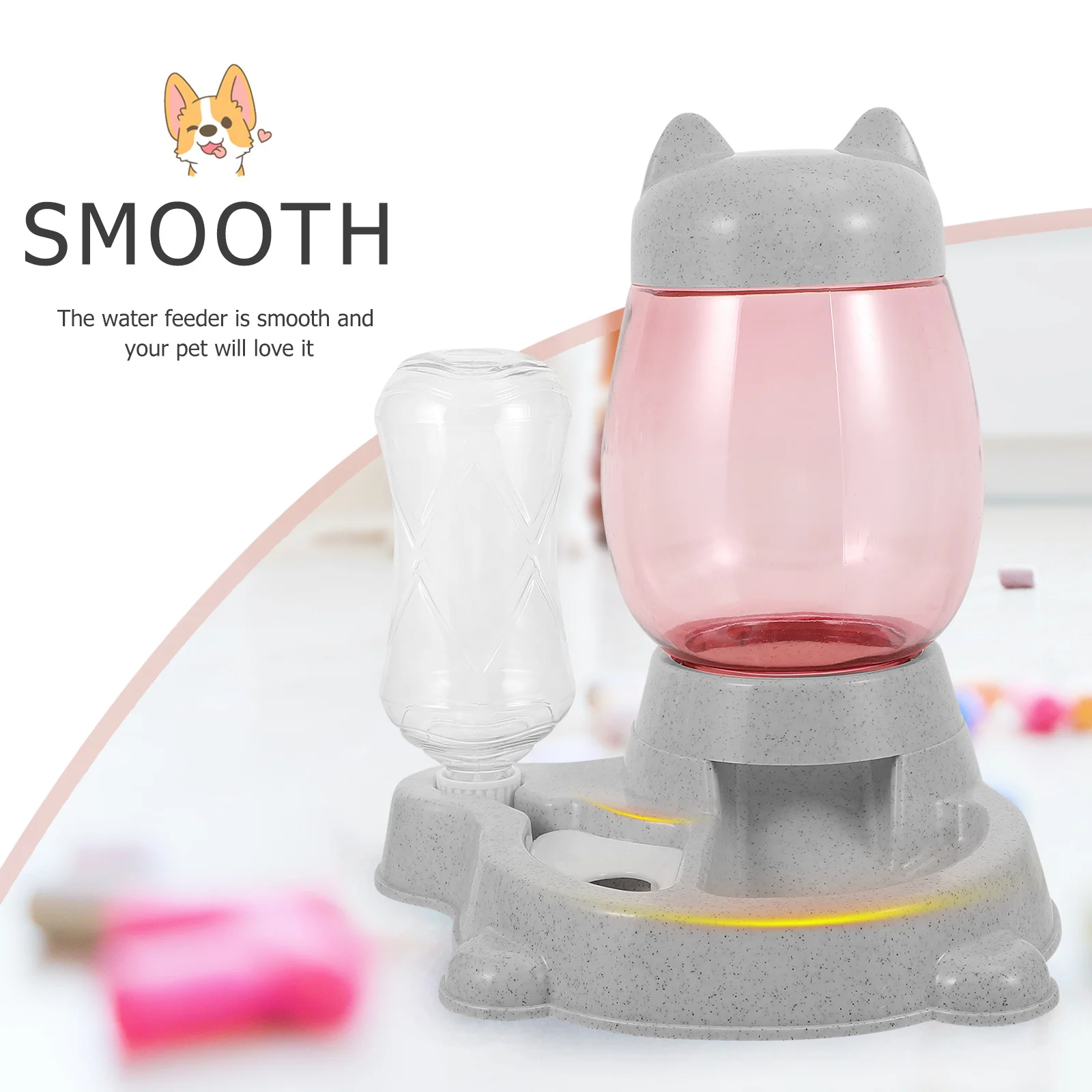 

1Pcs Automatic Pet Water Dispenser Stable Durable Portable Breakproof for Cat Dog Puppy Feeder Automatic Cat Water Dispenser