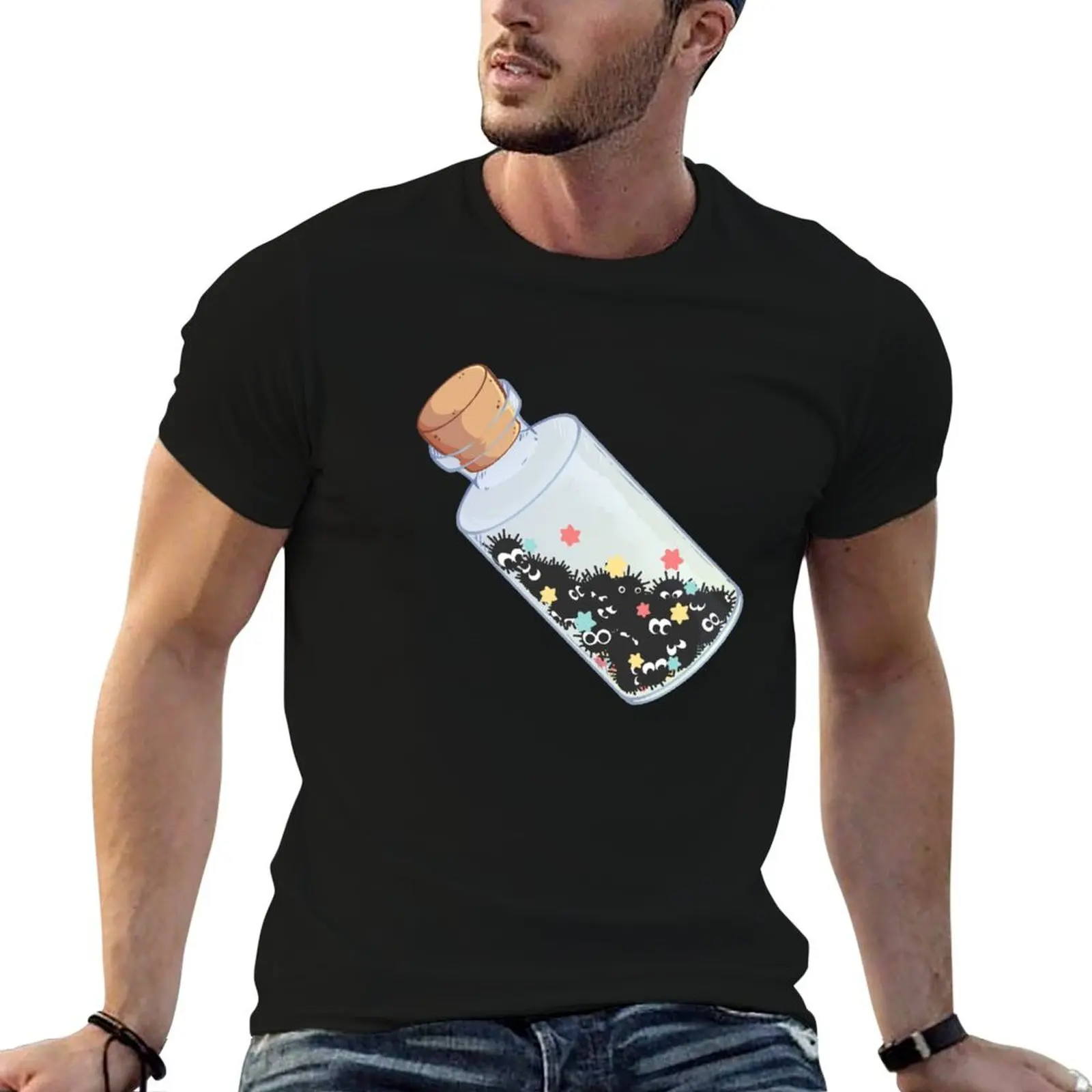 Soot Sprites stuck in a jar T-Shirt basketball graphic tees shirts graphic tshirts for men