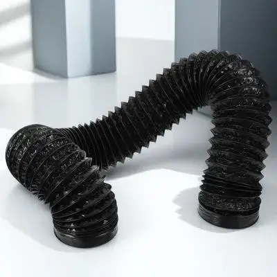 

Thickened Flexible Aluminum Duct 100mm Dryer Vent Hose Smooth Inner Wall Durable PVC Surface Improved Ventilation Efficiency