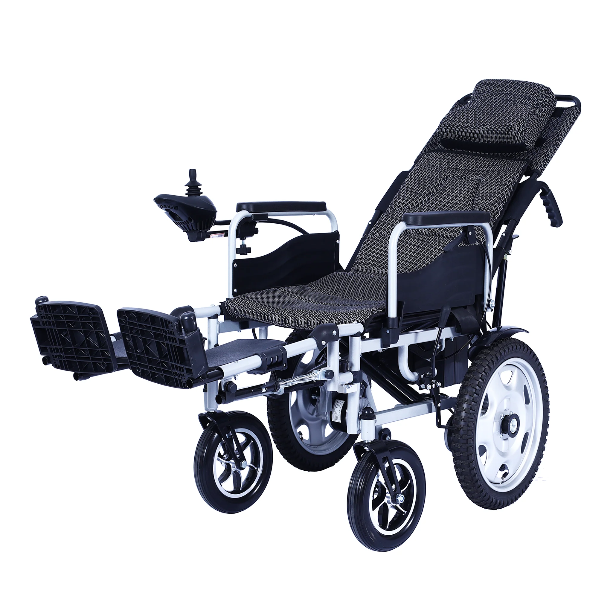Foldable Electric Motors Automatic Lightweight Wheelchair Reclining Electric Wheel Chair Powerchair