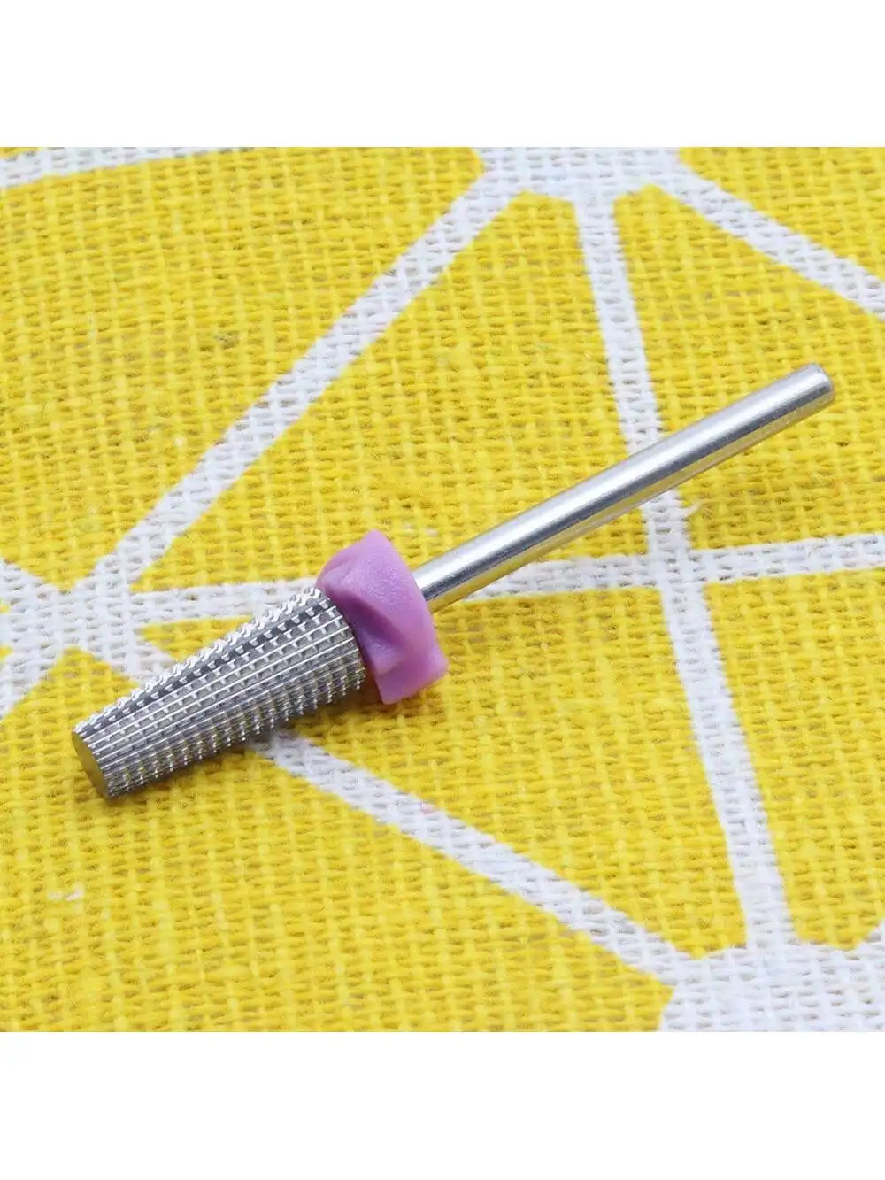 1 Stück 3XF Hartmetall-Nagelbohrer, Nagelschleifkopf aus Wolframstahl für elektrische Maniküre-Maschine, professioneller Acrylnagel