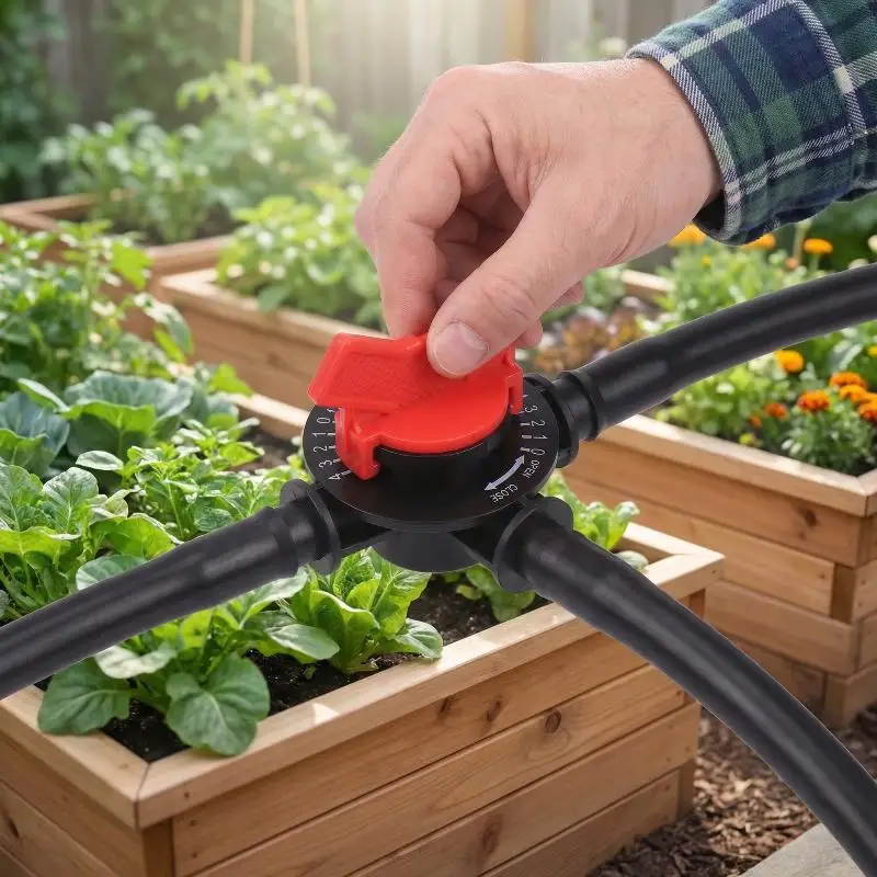 Fruit Tree Drip Irrigation Device with Fertilizer Injector Valve Easy Installation for Agriculture Home GardensHot