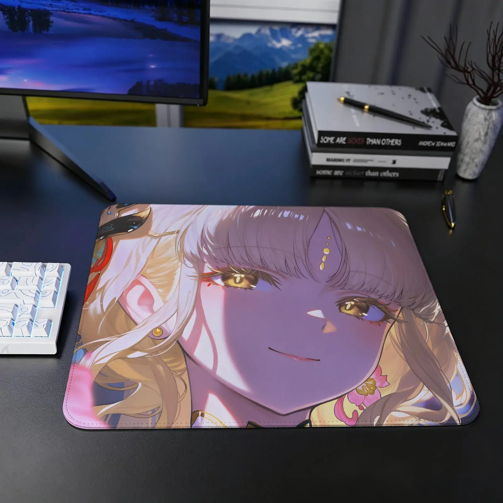 Wuthering Waves Suisui Mouse Pad Regular gaming mouse pad S/M/L size Office mouse pad Laptop desk mat Stitched edge mouse pad