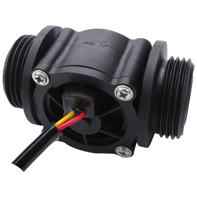 

AS59 -8PCS Water Flow Sensor Fuel Flow Meter Water Meter Sensor Flowmeter Water Sensor FS400A G1 DN25 1-60L/Min