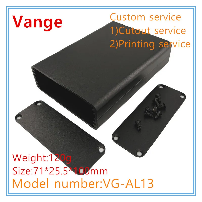 Vange audio module housing 71*25.5*100mm aluminum project box
