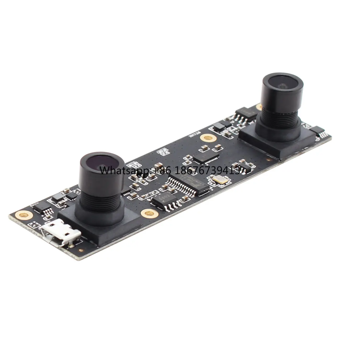 2MP 1080P Full HD Stereo Camera Free Driver Dual Lens Usb Camera with No Distortion Lens Aptina AR0330 Sensor
