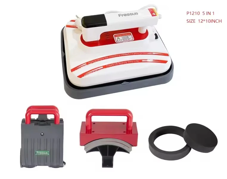 

Freesub Portable Heat Press Machine T-shirt Sublimation Machine 12*10 Inch t Shirt Printing Machine P1210