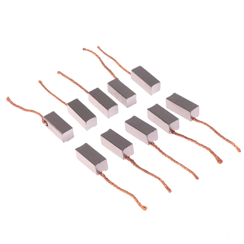 10pcs 8*8*20mm Carbon Brush For Automobile Heater Blower Fan Air-blower
