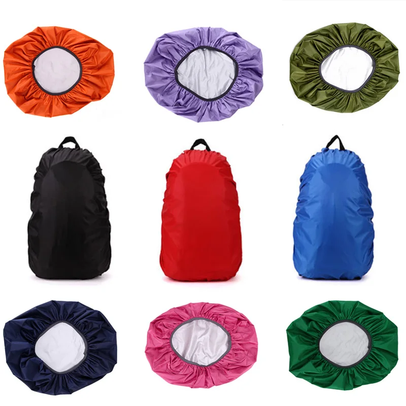 1Pcs 15-100L Adjustable Backpack Rain Cover Portable Waterproof Outdoor Accessories Dustproof Camping Hiking Climbing Raincover