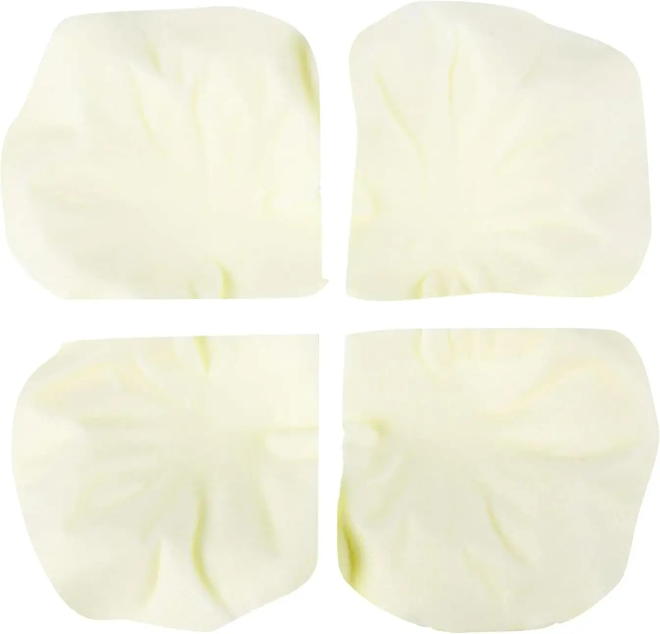 1000 Pcs Artificial Silk Rose Petals Decoration Wedding Party Color Ivory