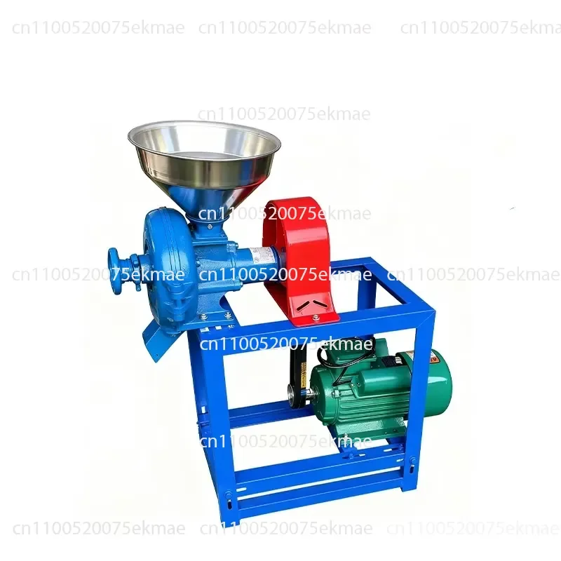 Electric Grain Grinder High-speed Grinder, Suitable for Wheat, Corn, Spices, Peppers, Feed Grinding