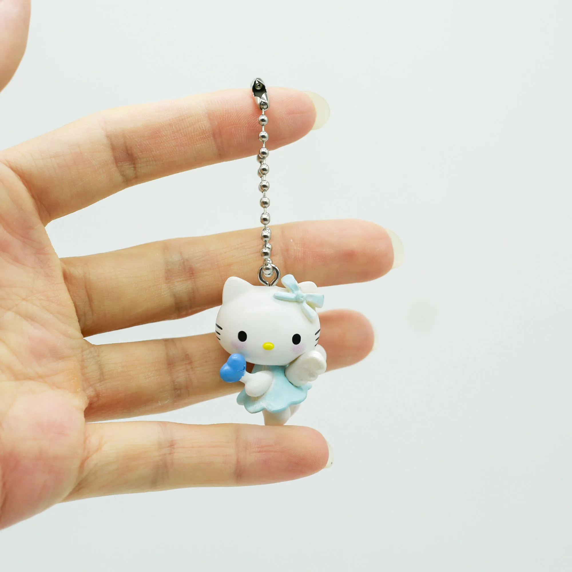 شخصيات سانريو Kawaii الشكل المفاتيح مرحبا كيتي سينامورول صندوق أعمى لعبة حقيبة الظهر حلية الاطفال الفتيات هدايا عيد الميلاد