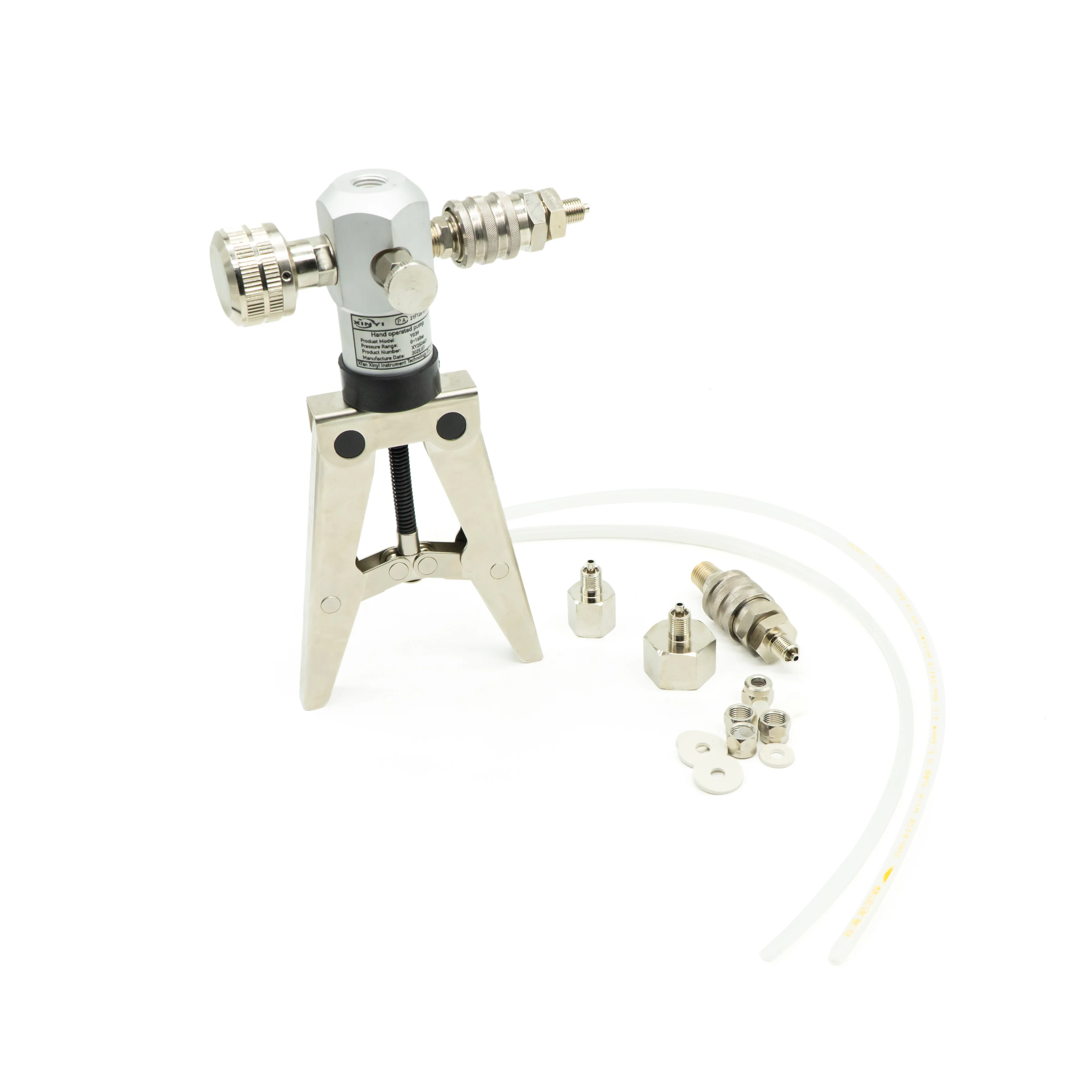 Handheld Pneumatic Pressure Pump Calibrator Portable 20Bar Pressure Gauge Calibration Pump