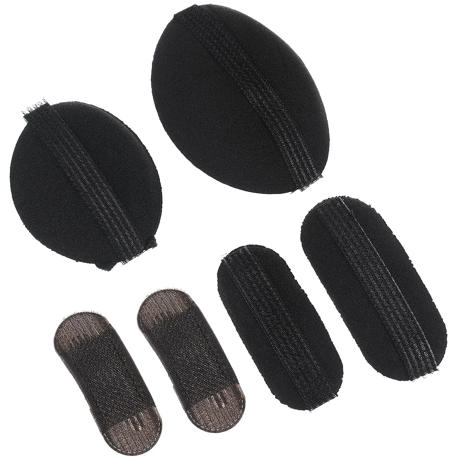 

Hair Bump Volume Clips Clip Up Tool Volumizing Pad Base Pads Padding It Bun Styling Insert Puff Inserts Girl Sponge Hairpin