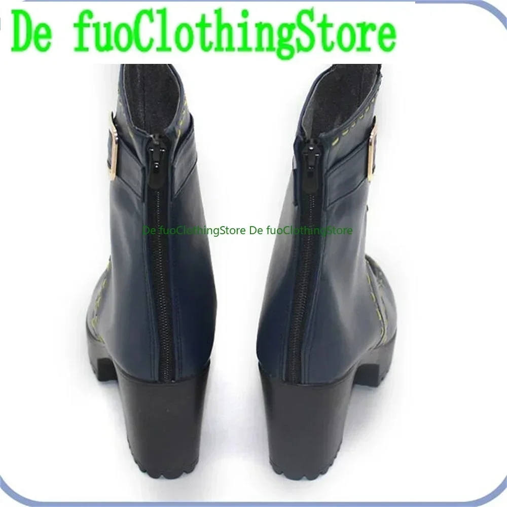 Houshou Marine Hakui Koyori Virtual hololive Blue Journey Cosplay Shoes Boots Game Anime Halloween DefuoClothing