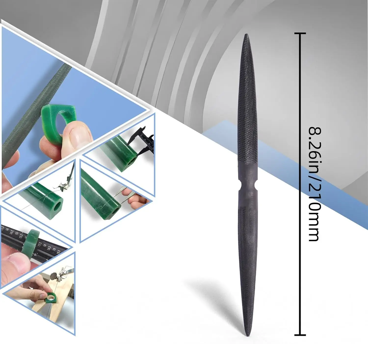 PHYHOO Complete Wax Ring Making Kit Carving Tools Tube Molds Ring Saw Blades Sizer and Jewelry Casting Supplies - view 5