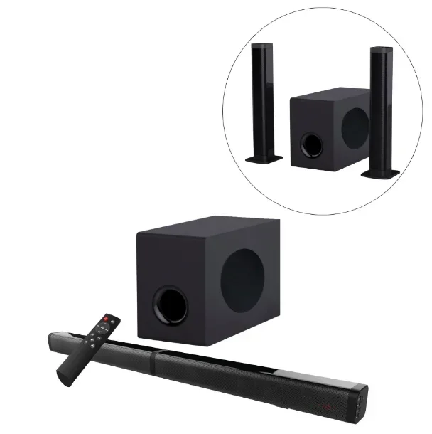 

Wholesale Bulk Home Theater Wireless Sound Bar 2.1 With Subwoofer Can Put USB Flash Drive And Micro Memory Card Pendrive