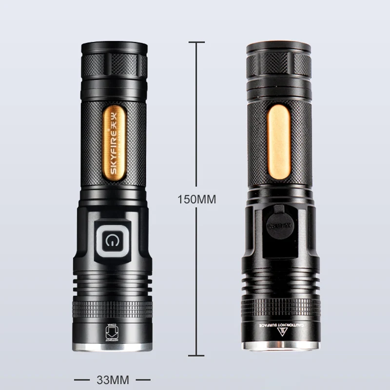 Powerful Flashlight Diving Light Camping Light Battery Flashlight Outdoor Lighting Bike Light Torch Work Light Mini Flashlight