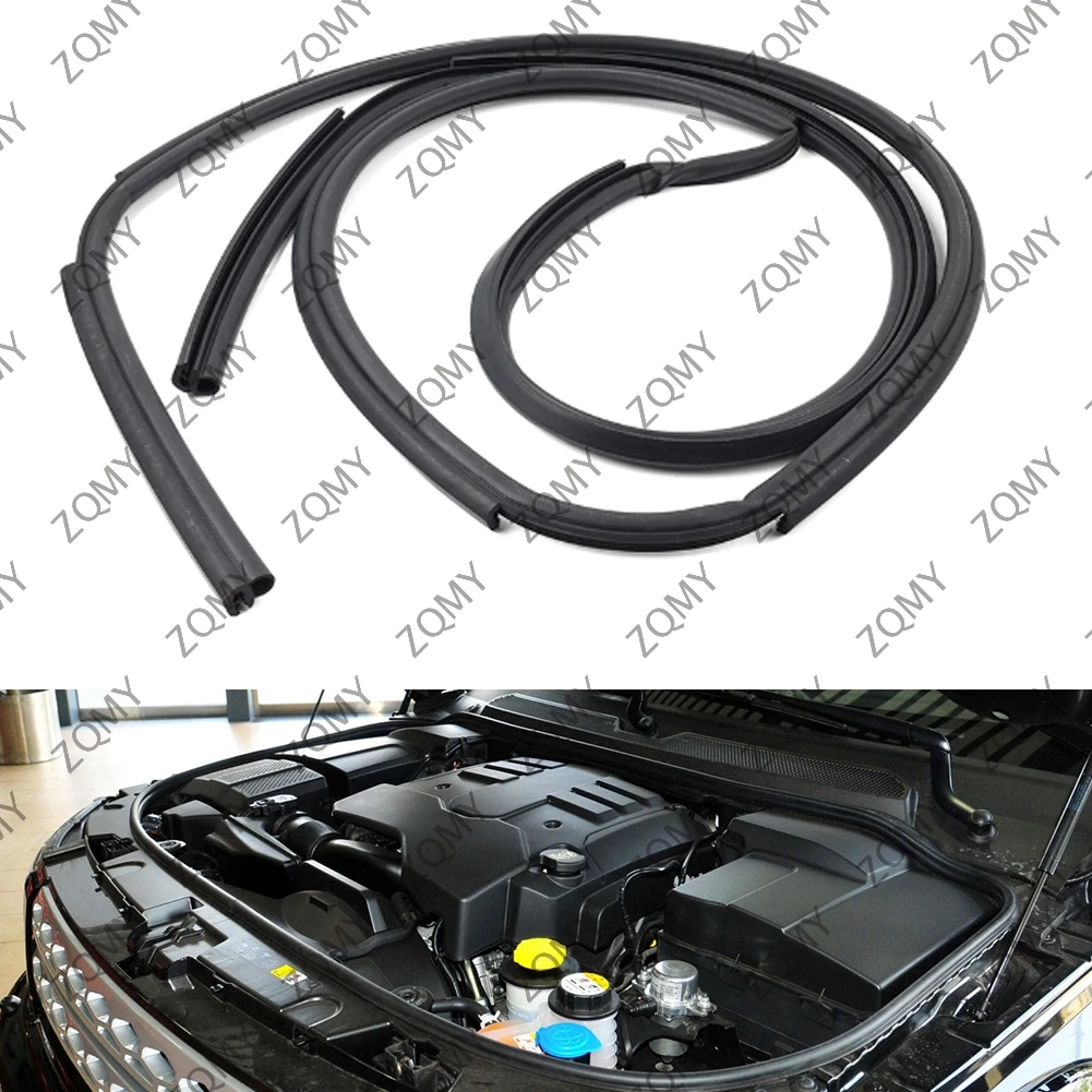 Car Front Hood Bonnet Weatherstrip For Land Rover LR3 LR4 Discovery 3 4 2005-2016 / Range Rover Sport 06-13 LR054366 LR015150