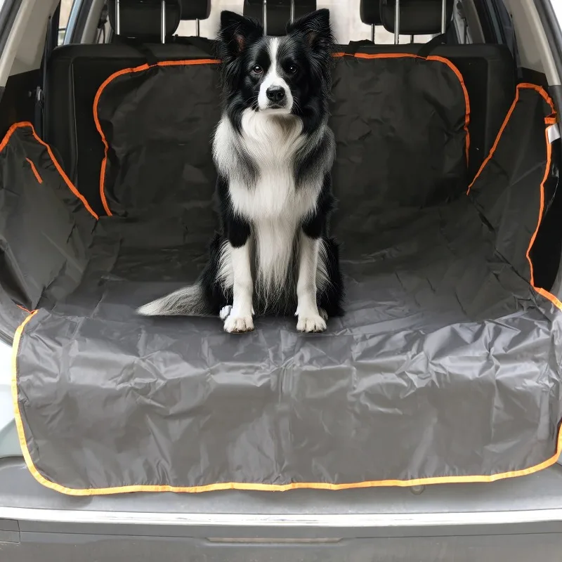 SUV Cargo Liner For Pet Dogs Waterproof Trunk Seat Cover for Back Cargo Area Universal Fit Oxford Cloth Durable Protector Mat