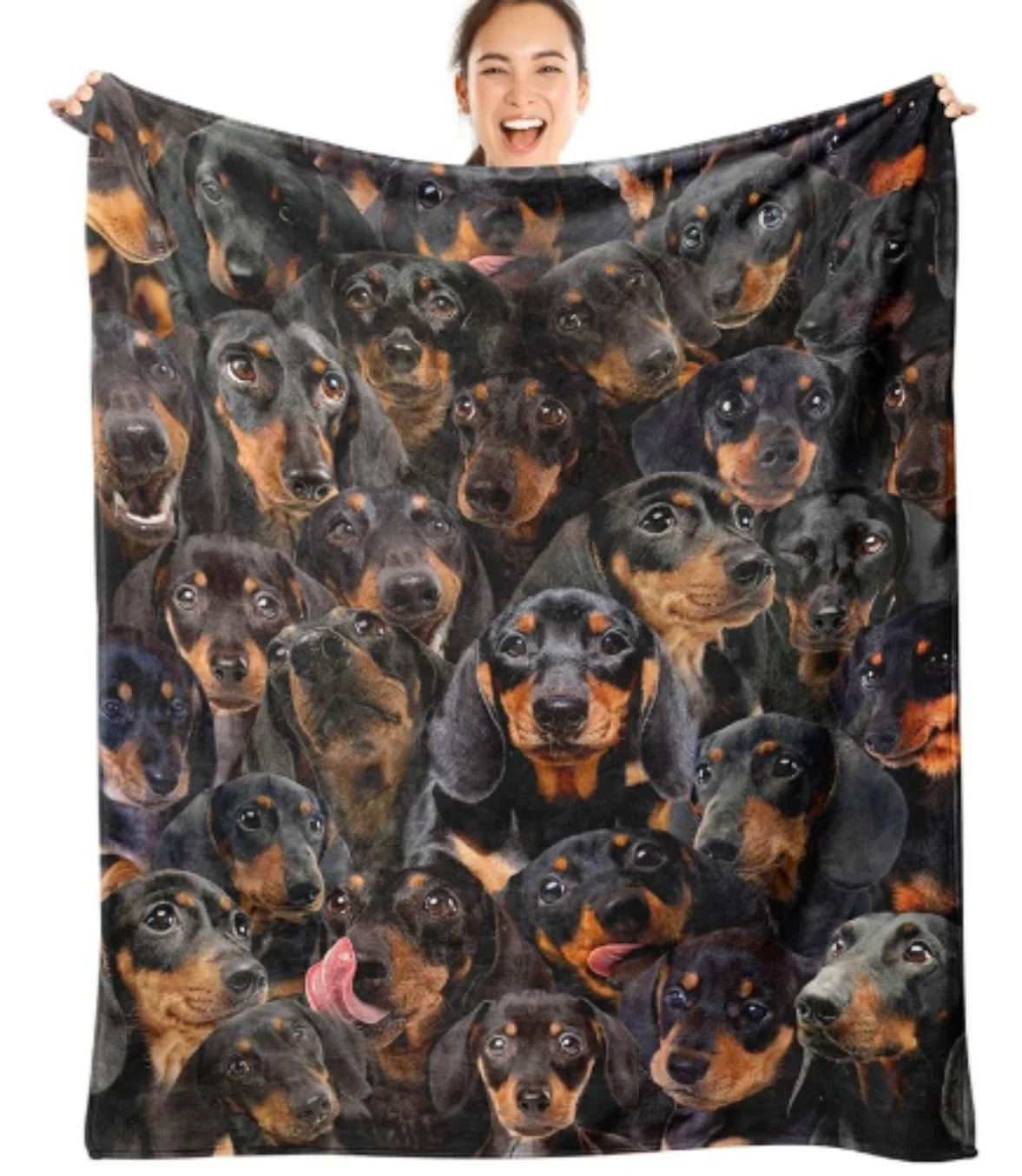 بطانية VIKAMA Husky Dog عبارة عن بطانية حيوانات أليفة ناعمة ومريحة من الفلانيل للقطط والكلاب هدية مثالية لمحبي الكلاب والقطط