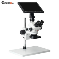 MUSTOOL L7-50 50X Trinocular Biological Compound Microscope 10 Digital Microscope CMOS Sensor HDMI USB For School Education