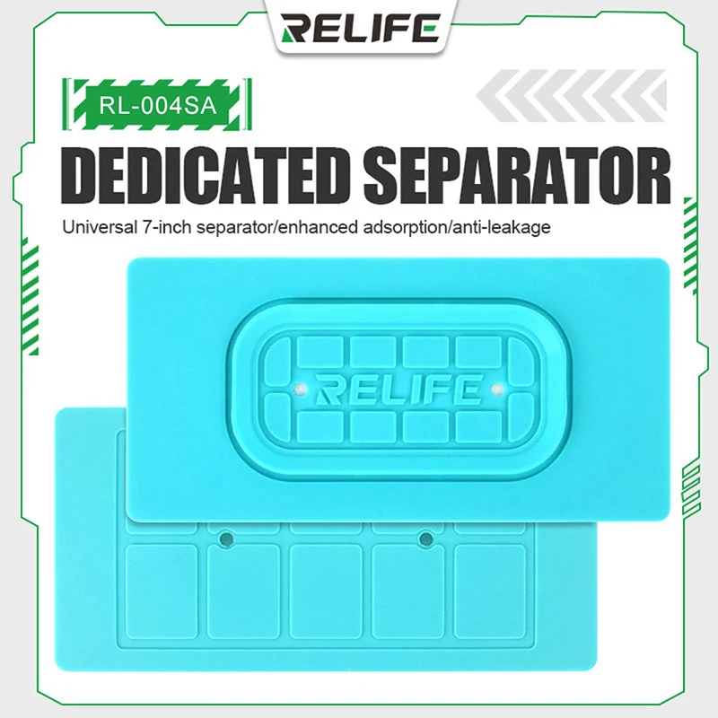 RELIFE Rl-004SA Universal 7-Inch Non-Slip Silicone Pad Enhanced Adsorption High Temperature Leak-Proof Mobile Phone Repair Pad