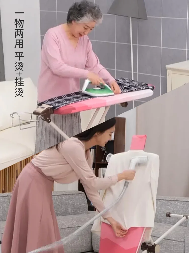 Ironing board Household folding ironing board rack 360 degrees rotatable lifting pad hanging ironing table