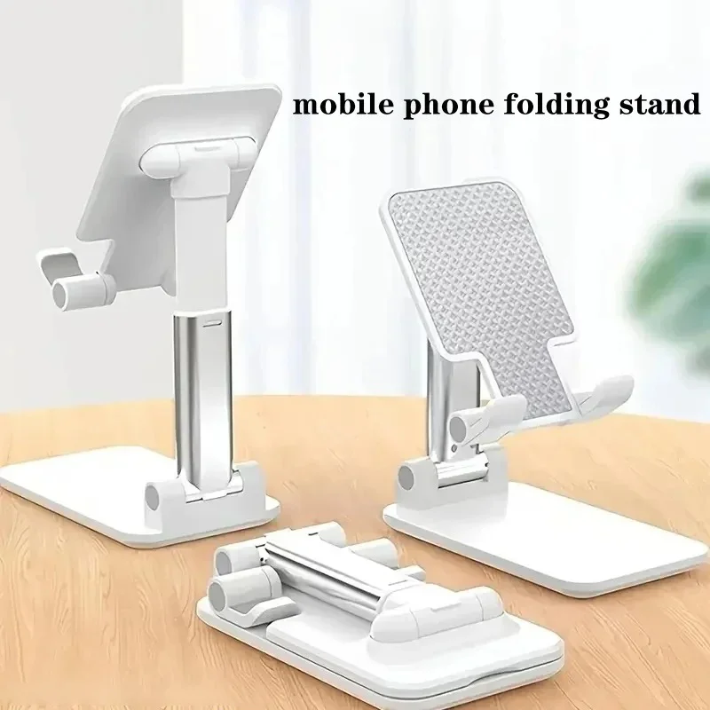 Foldable Mobile Phone Holder Stand Tablet Desk Mount Table Flexible Adjustable Desktop Live Lazy Bracket Support For All Phones