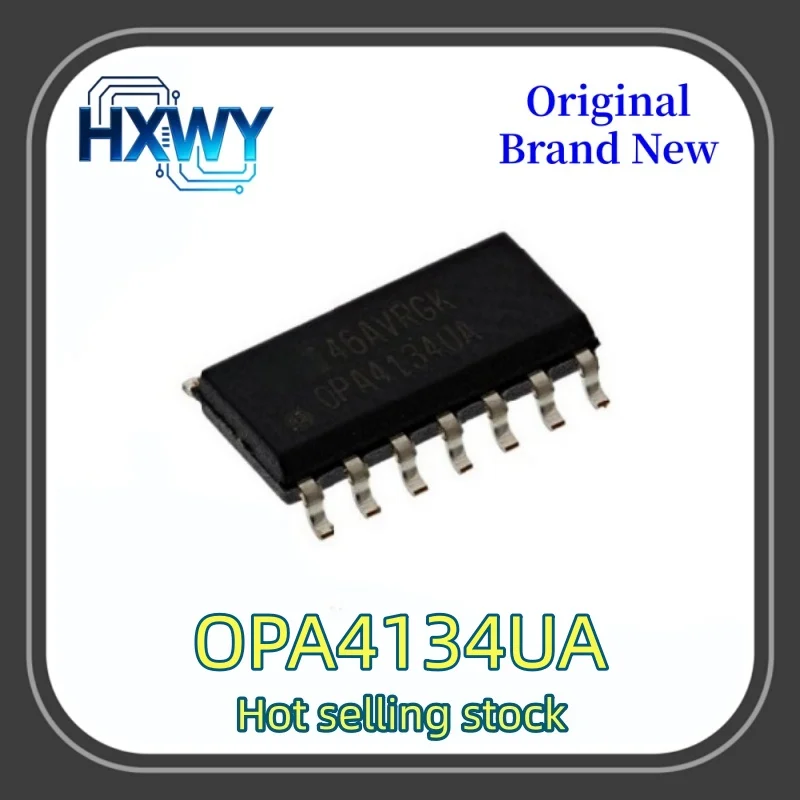 (3/30 pieces) OPA4134UA OPA4134 SOP14 Operational Amplifier New Electronic Parts Fast Delivery High Quality In Stock