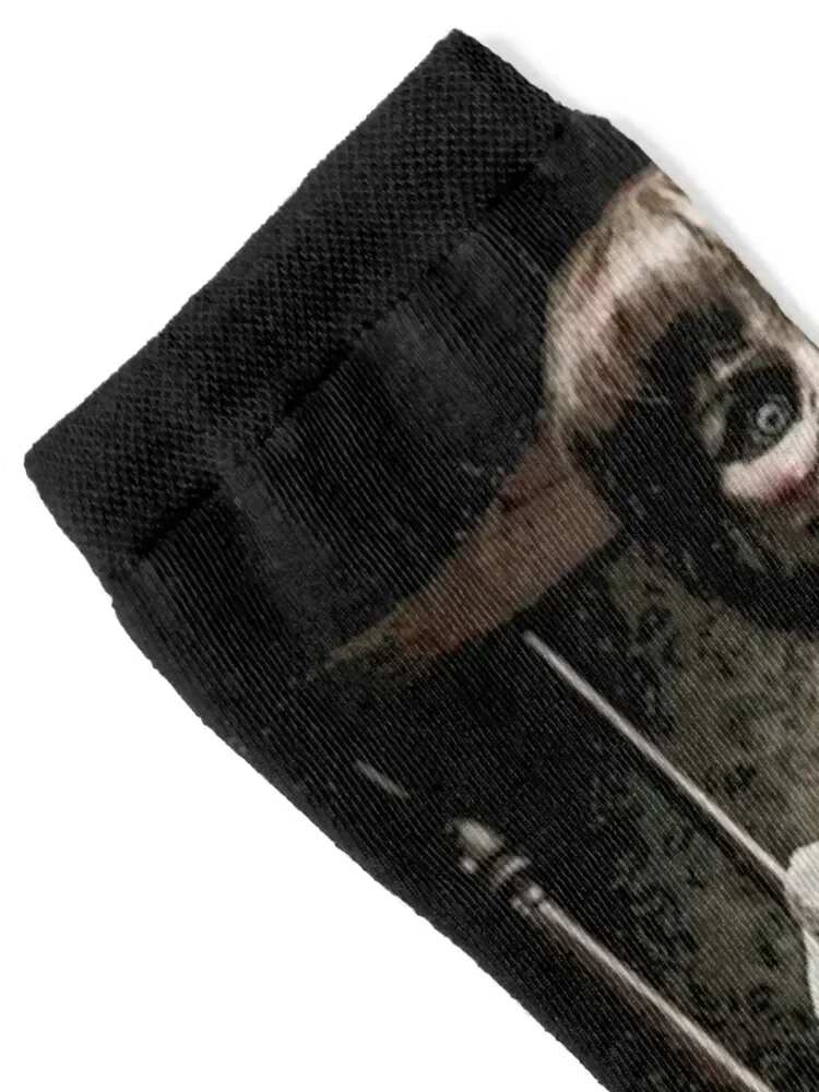 A Girl Who Loves Demon Annabelle Creation The Haunted Doll Cool Gifts Socks Wholesale christmass gift Men's Socks Luxury Women's