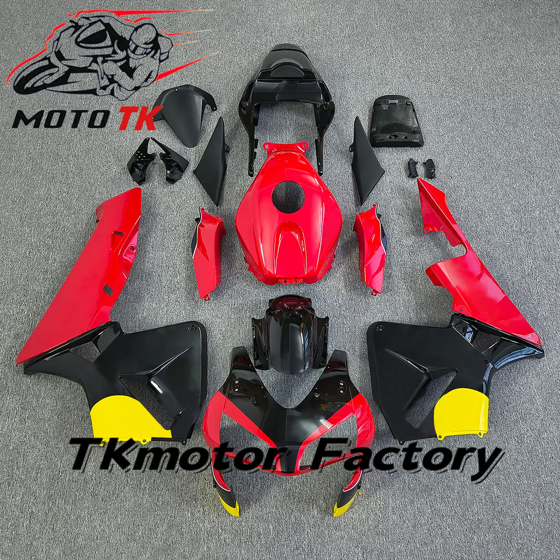 For Honda CBR600RR F5 2003-2004 Bodywork fairing Full fairing kit Bodywork fairing kit Fairing kit Durable ABS Plastic