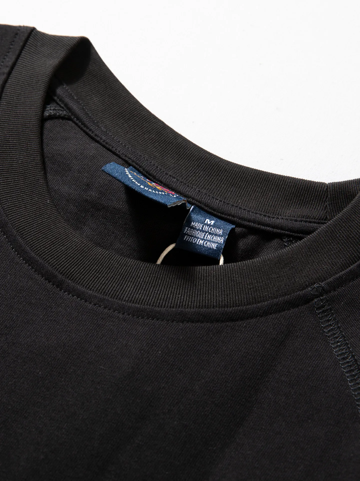 Autumn New American Retro 280g Long Sleeve O-neck Solid Color Basic T-shirt Men's Simple 100% Cotton Washed Casual Loose Tops