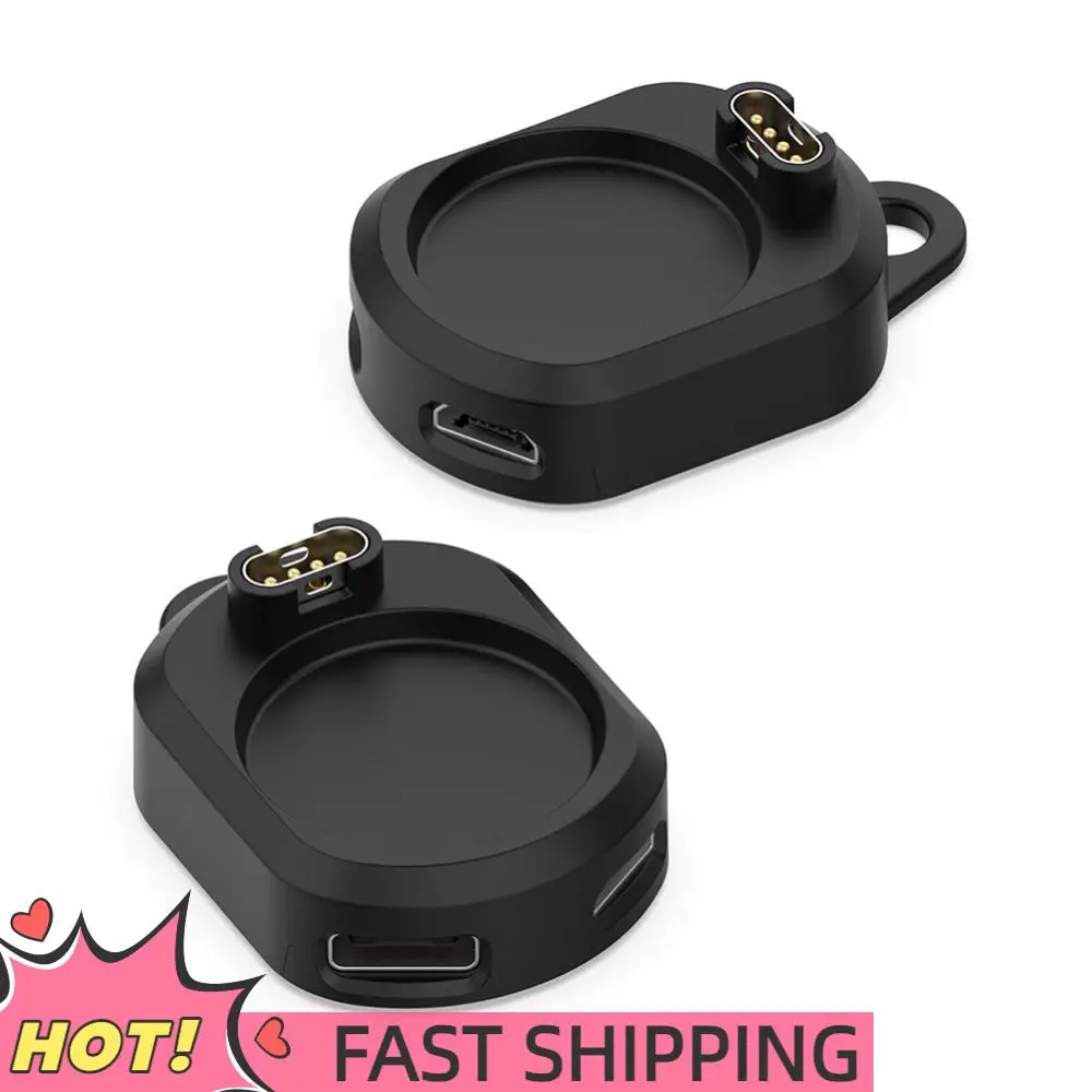 

2 In 1 Type C Micro USB Charging Dock Adapter Portable Charger Converter for Garmin Fenix 5 6 7 Venu Forerunner 955 255