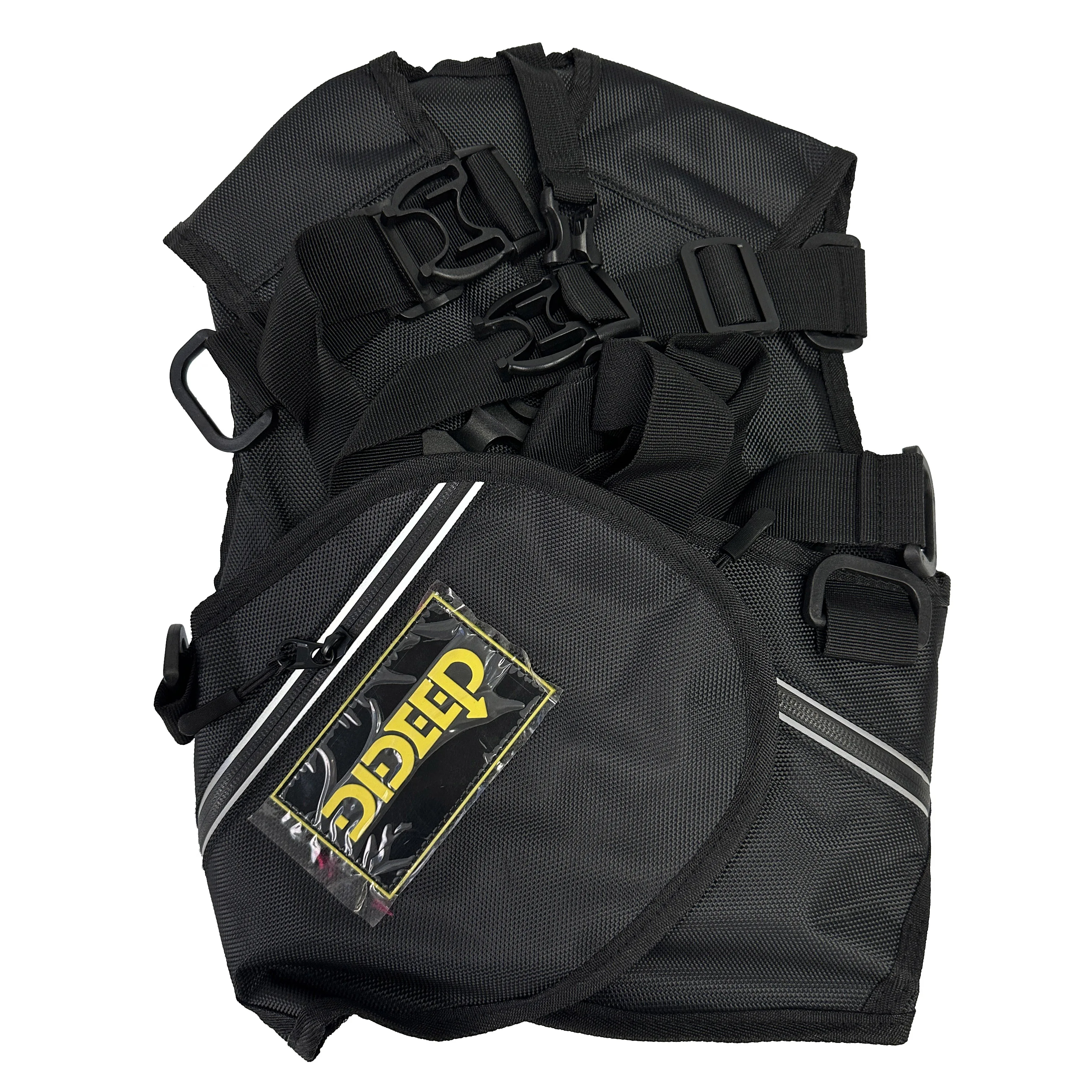 

2L Scuba Diving Tank Vest Bag Adapter Mini Oxygen Cylinder Set Respirator Air Tank Diving Equipment DIDEEP X5000 Pro