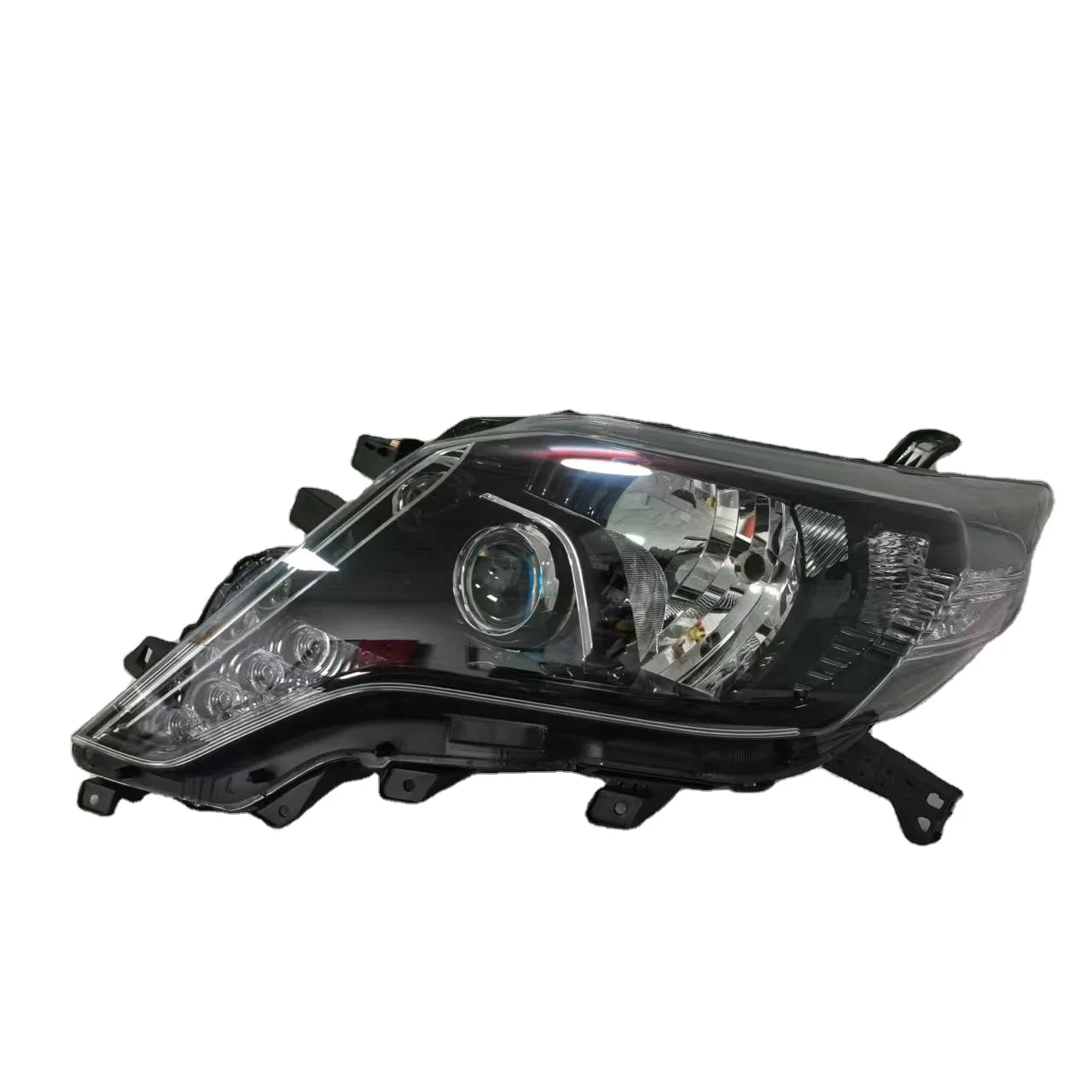 High Configuration Front Headlight for Toyota Prado 150 FJ150 2014-2017, Good Light Transmission
