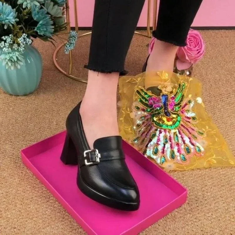 Women Pumps Pointed Toe Sexy Solid Color New High Quality Shoes Fashion High Heels Outdoors Female High Heel Party Shoes 2024