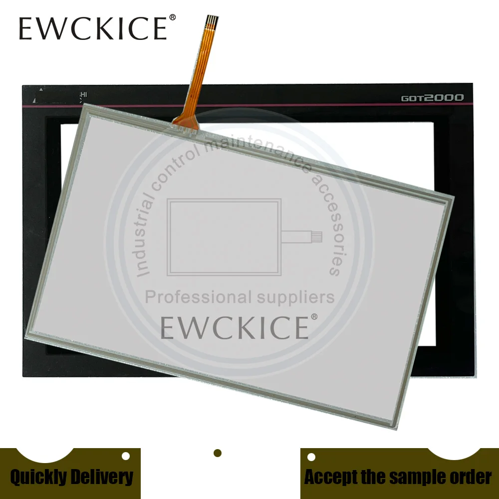 

NEW GT2507-WTBD HMI GT2507 WTBD PLC Touch screen AND Front label Touch panel AND Frontlabel